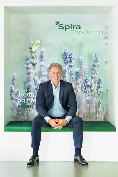 Christian Christiansen. Adm. direktør i Spira Forsikring.