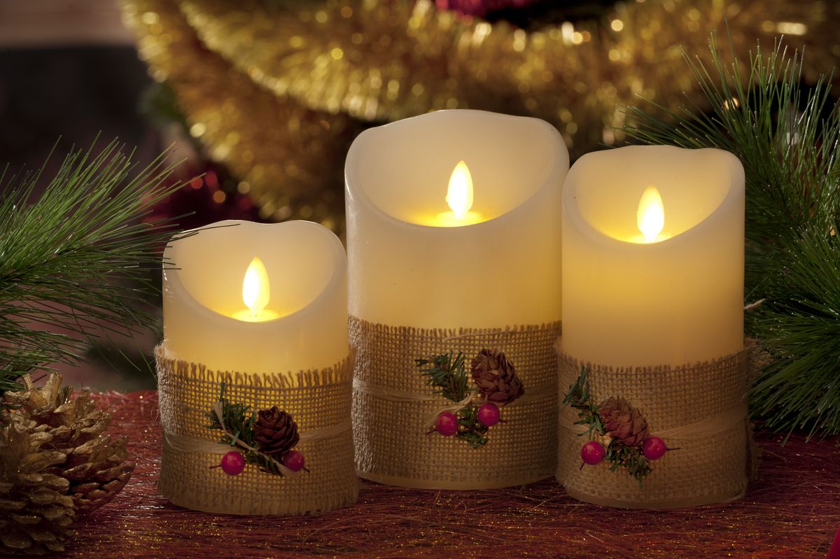 brandsikker jul elektriske julelys