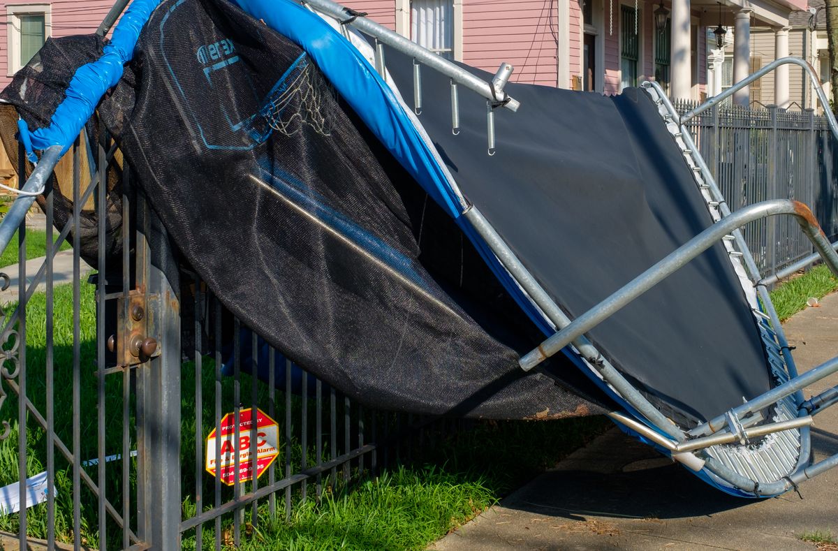 stormskadet trampolin Hvis skaden er sket